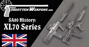 SA80 History: XL70 Series Final Prototypes (Individual Weapon and LSW)