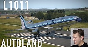 IT Can Land ITSELF - Flying The 1970s Lockheed L1011