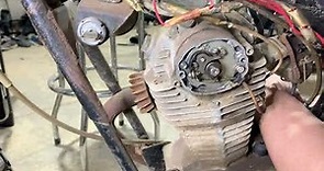 No spark! 1973 Honda SL125, new points and condenser install. Part 3 of rebuild