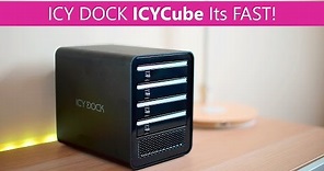 ICY DOCK ICYCube 4 Bay Ext Enclosure REVIEW Its fast!