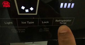 Whirlpool Refrigerator/Freezer - How to adjust refrigerator temperature