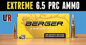 TESTED: 6.5 PRC Berger 156 gr. EOL Elite Hunter Ammunition
