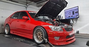 Turbo Lexus IS300 Dyno Checkup! 2JZ-GE-T getting ready for spring! From Lucore Automotive