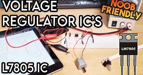 Introduction To Voltage Regulator IC s - L7805 IC