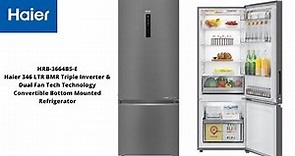 Haier 346 LTR Bottom Mounted Refrigerator | Haier BMR Convertible Refrigerator | Haier Refrigerator