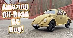 Mind-Blowing Military VW Beetle RC Car! ROCHobby KommandeurWagen Type82E Review | RC Driver