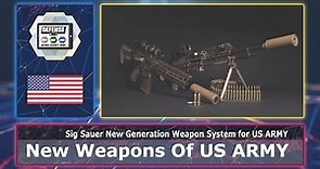 Technical Review Sig Sauer Next Generation Squad Weapon NGSW-R XM5 rifle NGSW-AR XM250 machine gun