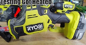 RYOBI ONE+ HP 18V Brushless Compact One-Handed Reciprocating Saw Review Model# PSBRS01B