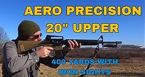 Aero Precision 20 Upper - Modern Take on a Classic