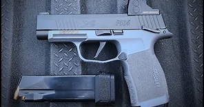 Sig Sauer P365XL Bench and Range Review: Holosun 407K, Base pads, pro mag, Shield comparison