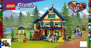 LEGO instructions - LEGO Friends - 41683 - Forest Horseback Riding Centre