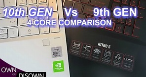 Intel i5 9300h Vs i7 10510u CPU Benchmark Comparison