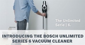 Introducing the Bosch Unlimited Series 6 Vacuum Cleaner