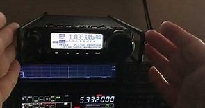 Accessing the 60 Meter Channels in the Yaesu FT-891