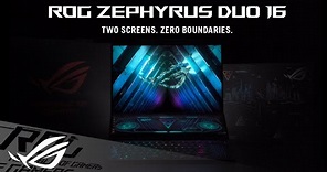 2023 ROG Zephyrus Duo 16 - Official Unboxing Video | ROG
