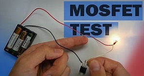 How MOSFET Transistor Works | What It Can do | How to Test It ✔