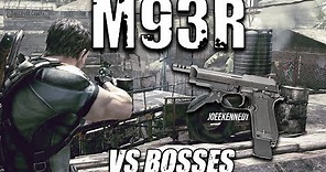 Resident Evil 5 Special Weapons: M93R (Matilda vs All Bosses)