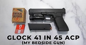 Glock 41 MOS in 45 ACP | My Bedside Gun