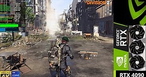 The Division 2 Ultra Settings 4K | RTX 4090 | i9 12900K 5.3GHz