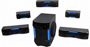 Rockville HTS56 1000w 5.1 Channel Home Theater System/Bluetooth