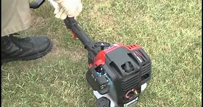 The TB525 EC gas string trimmer | How to set up your 4-cycle trimmer