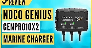 NOCO Genius GENPRO10X2, 2-Bank, 20-Amp Fully-Automatic Smart Marine Charger Review