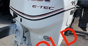 2007 Evinrude 115 HP ETec V4 DFI 2 Stroke 20 (L) Outboard Motor