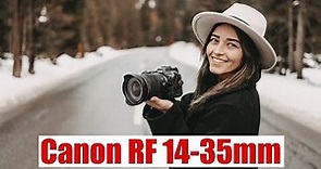 Canon RF 14-35mm f/4L IS USM lens review | what has Canon done 😍 ? EOS R5 & EOS R [4K]