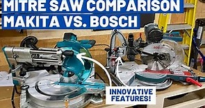 10 Mitre Saw Comparison: Bosch Glide CM10GD vs. Makita LS1019L w/ Laser