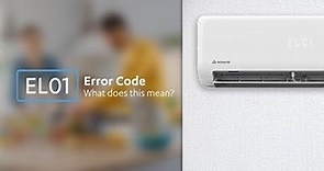 What to do when you see an EL01 error code on your ActronAir Serene Series 2 indoor unit