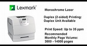 Lexmark T640 review