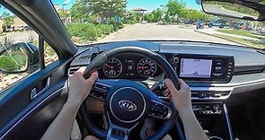 2021 Kia K5 GT-Line AWD - POV Test Drive (Binaural Audio)