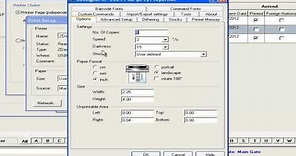 How to change printer darkness setting