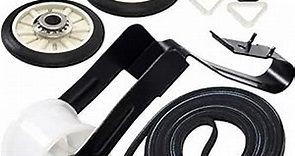 BlueStars 4392065 Dryer Repair Kit Included Belt 341241 Idler 691366 Rollers 349241T for Whirlpool Kenmore Admiral Amana Dryers - Replaces 279948 587636 AP3131942 PS373087 587636 WED4815EW1 NED4655EW1