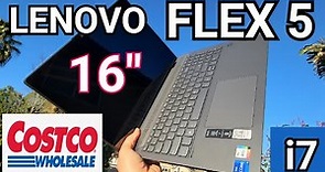 Lenovo Flex 5 16 2-in-1 Touchscreen Laptop - 12th Gen Intel Core i7-1255U Costco