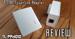 TP-LINK TL-PA4010 Powerline Internet Adapter REVIEW