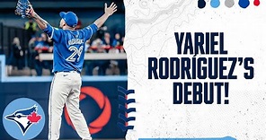 Yariel Rodríguez s Major League Debut!