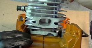 Engine Rebuild On Husqvarna 55 & 51 Chainsaw Part 2/3