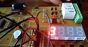 7 Segment Using# PIC18F4520 Microcontroller
