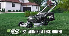 EGO POWER+ 22 Aluminum Deck Select Cut™ Self-Propelled Lawn Mower | LM2206SP | Features