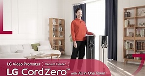 LG CordZero™ with All-in-One Tower : Show & Tell l LG