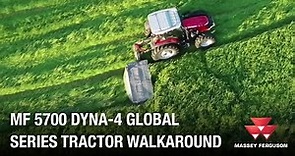 MF 5700 Dyna-4 Global Series Tractor | Mid Horse Power Tractors - 100 to 200 | Walkaround