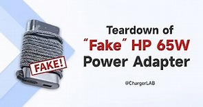 Should We Buy It? | Teardown of Fake HP 65W Power Adapter