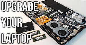 Upgrading Your Laptop - CPU / Graphics / RAM / Disk