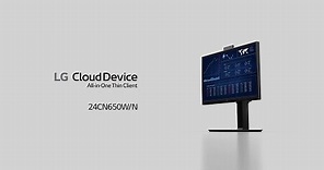 LG Cloud Device – 24CN650 All-in-One Thin Client