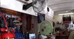 20 Oscillating Wall Mount Fan Install #10236 from Northern Tools