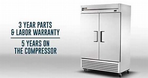 True T-49-HC Commercial Reach-In Refrigerator | Stainless Steel | Industry s Coldest Holding Temp