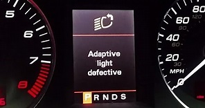 AUDI Adaptive Light Defective, VCDS Error 02629, A4/A6/A8/S4/S6/S8; 2.0t, 3.2, 4.2, 5.2 V10