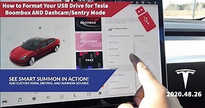 How to Format a Thumb drive for Tesla Boombox