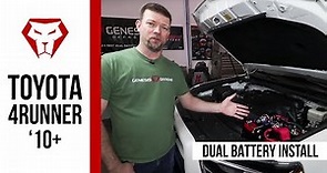 Toyota 4Runner 10+ Dual Battery Overview and Installation